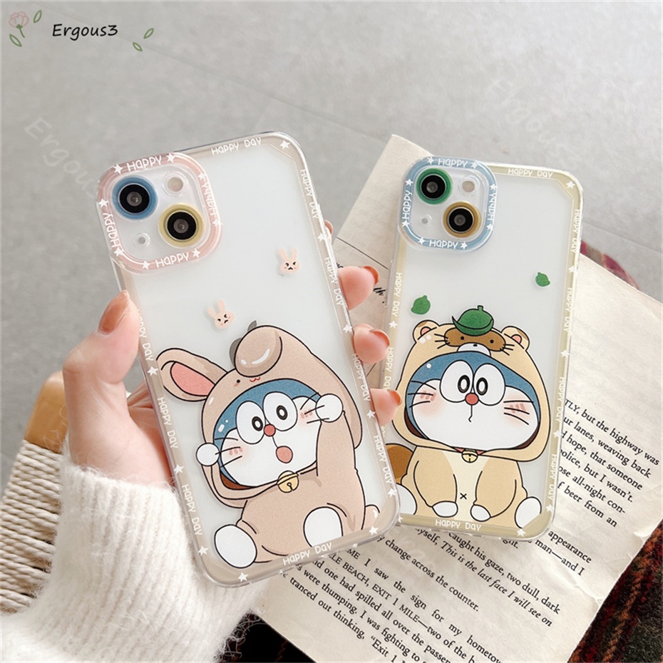 Ốp Điện Thoại Mềm In Hình Doraemon Cho Samsung A03 A22 A02 A02S A32 A52 A72 S22 S21 Ultra Plus A51 A71 A50 A50S A30S