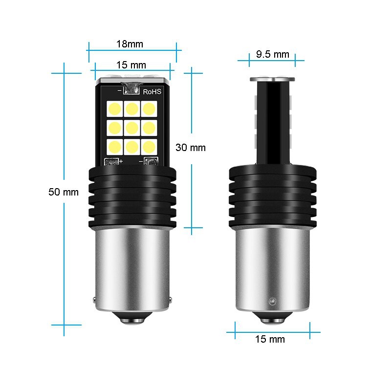 [Mới] Bóng Đèn Led Báo Rẽ, Đèn Hậu, Xi Nhan, Đèn Lùi Cho Xe Máy, Ô Tô 1156 Siêu Sáng Với 24 Chip Led 3030 Cao Cấp