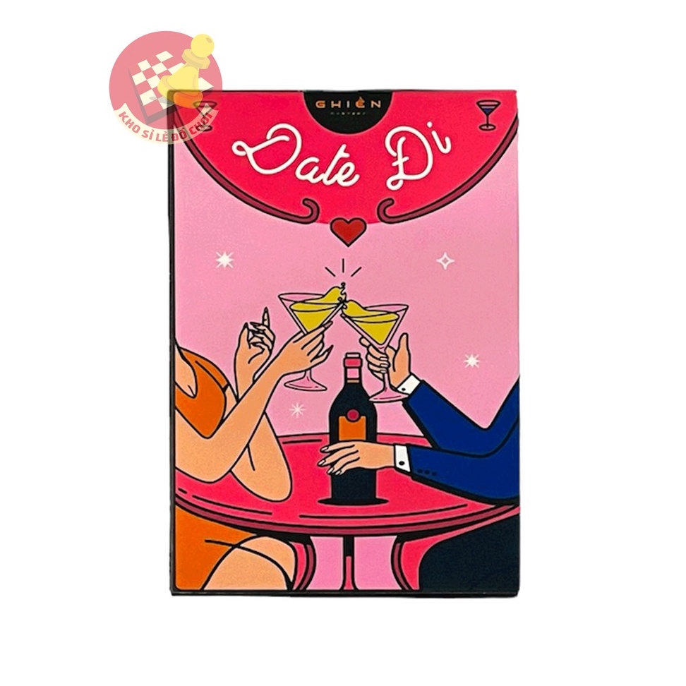 ☂✑Bộ Bài Date Đi Drinking Game Chinh Phục Trái Tim Crush Dành Cho Những Buổi Hẹn Hò Thú Vị Của Các Cặp Đôi DATED