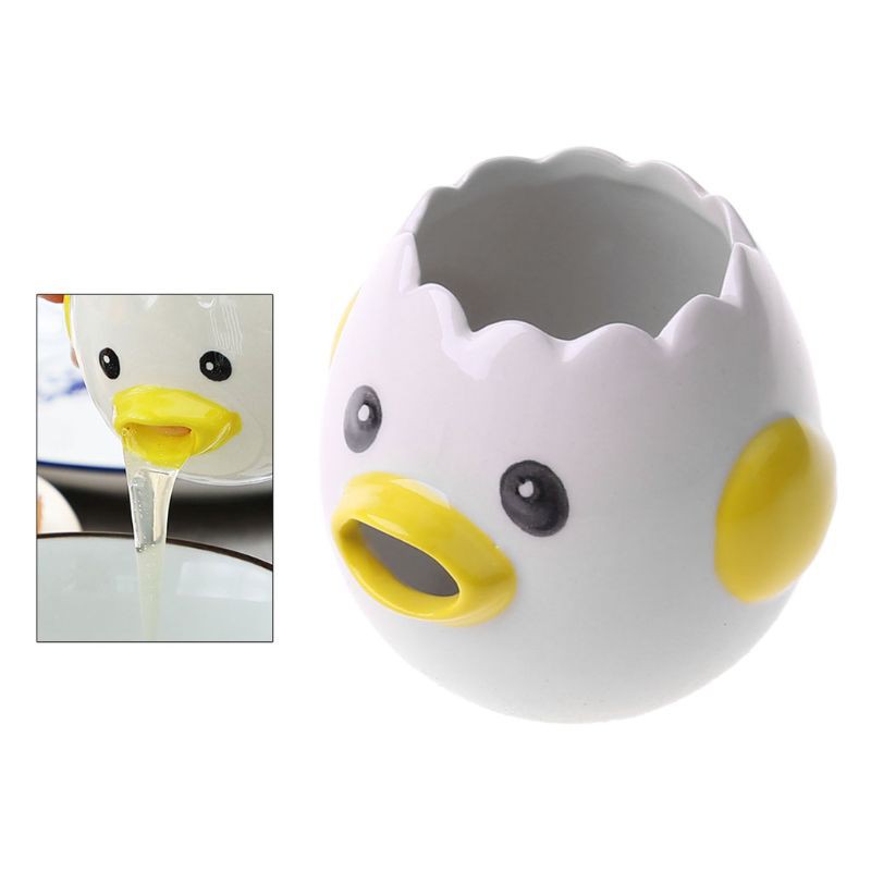 Dụng Cụ Tách Lòng Đỏ Trứng Hình Gà Dễ Thương