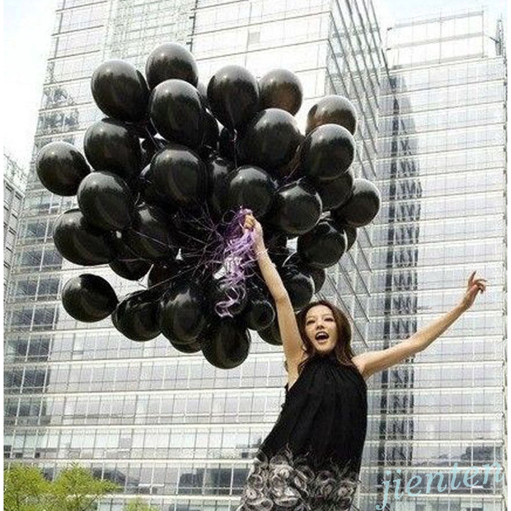 Set 20 / 50 / 100 bong bóng latex 10inch trang trí tiệc