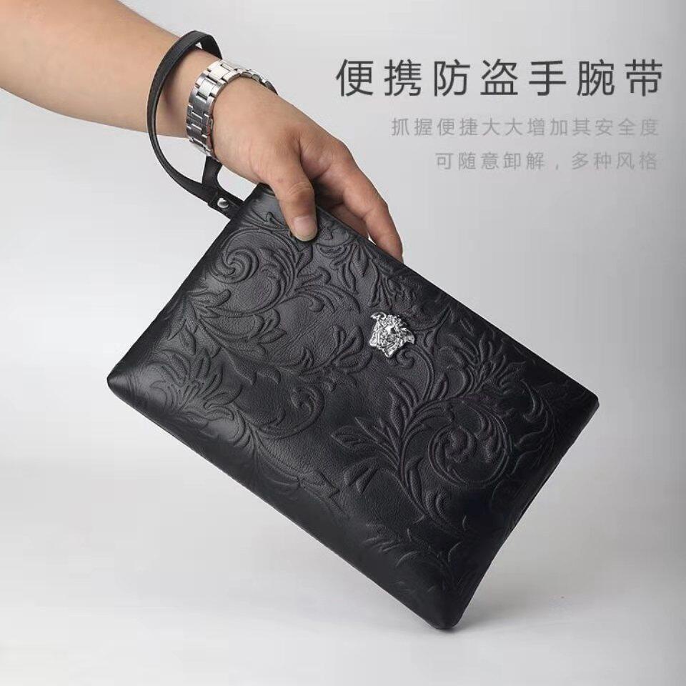 Ví Da Cầm Tay Versace Thời Trang Dành Cho Nam