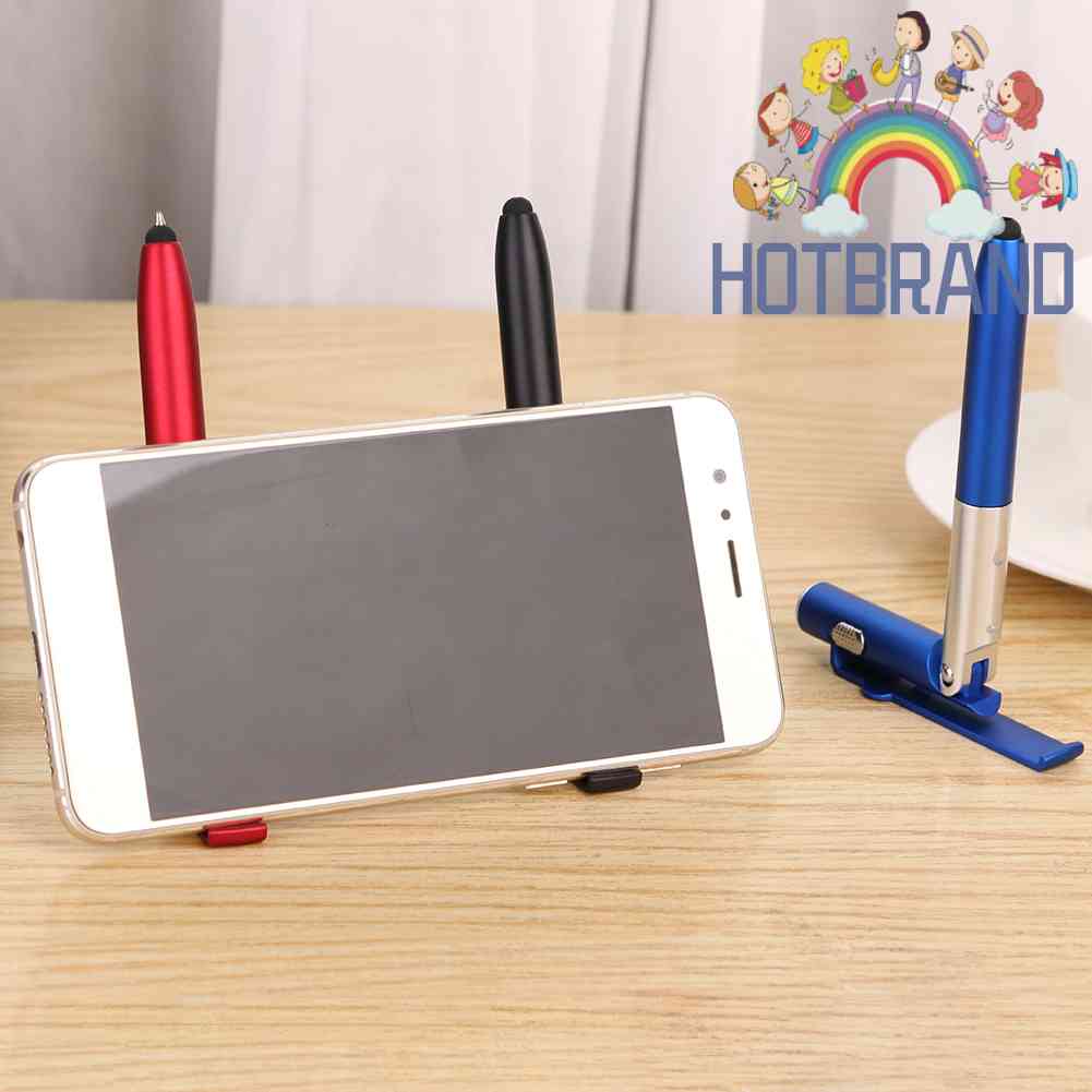 Bút Bi Đa Năng Có Thể Gập Lại Kèm Giá Đỡ Điện Thoại Tiện Dụng