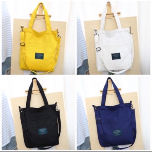 Túi Tote Living To chất vải thô đẹp