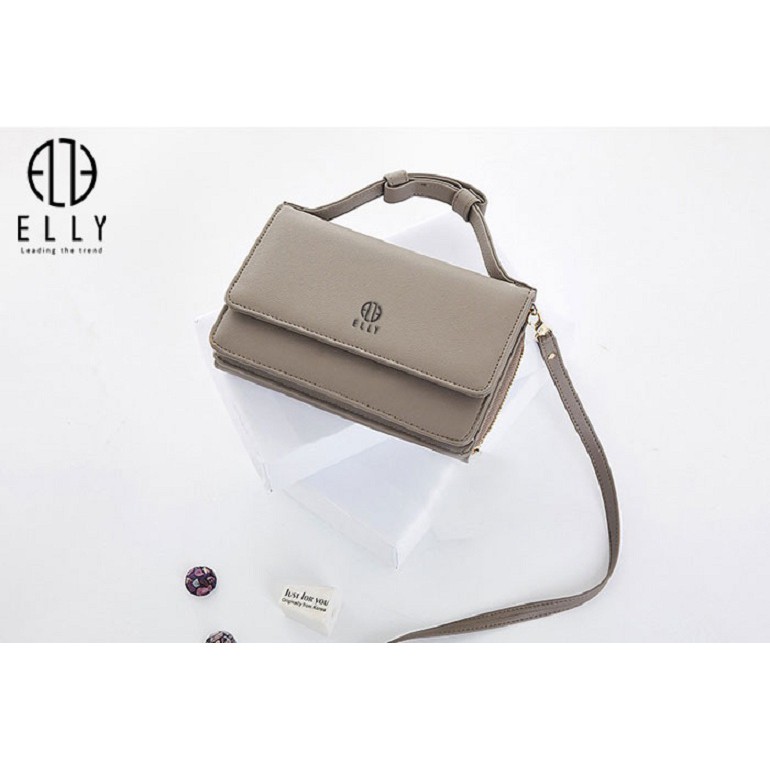 Túi clutch nữ thời trang ELLY- ECH15 ghi