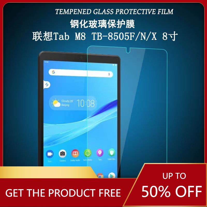Kính Cường Lực Bảo Vệ Màn Hình Lenovo Tab M8 HD FHD TB-8505F / X TB-8705F / N TB-8506F / X Kèm Phụ Kiện