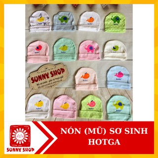 Mũ sơ sinh/ Nón sơ sinh Hotga size 0-2 tháng
