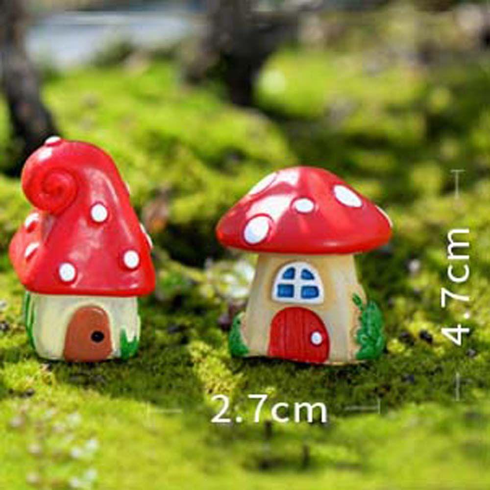 Ngôi Nhà Nấm Mini Dễ Thương Dùng Để Trang Trí Vườn