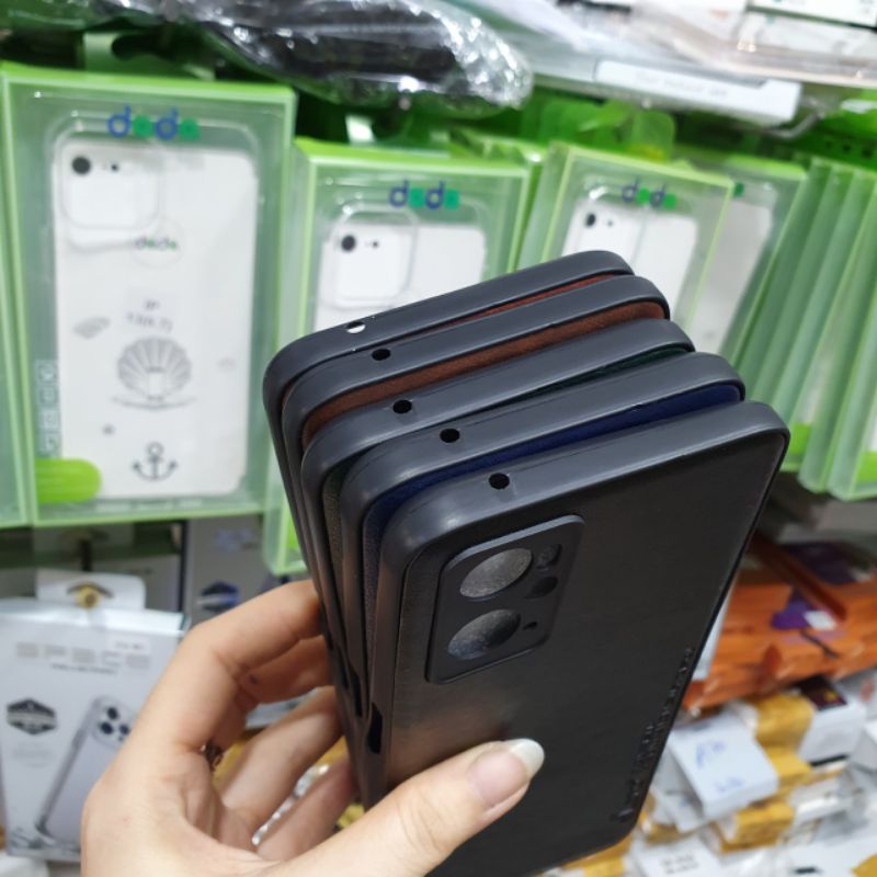 Ốp lưng Realme 9i dẻo giả vân da
