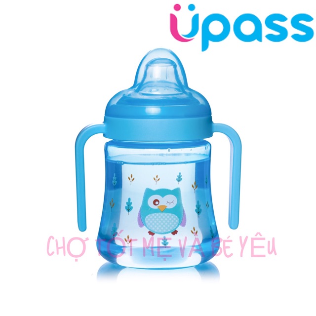 BÌNH TẬP UỐNG NƯỚC ĐẦU MỀM 240ML UPASS THÁI LAN