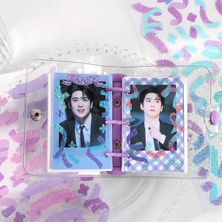 Sticker Confetti hologram đủ màu trang trí sổ và toploader Be Tiny Be Tiny