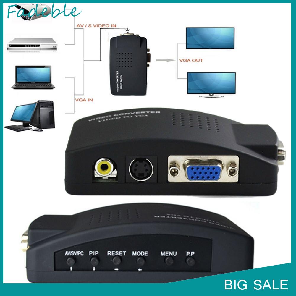 Bộ chuyển đổi cáp AV sang cổng VGA cho CCTV