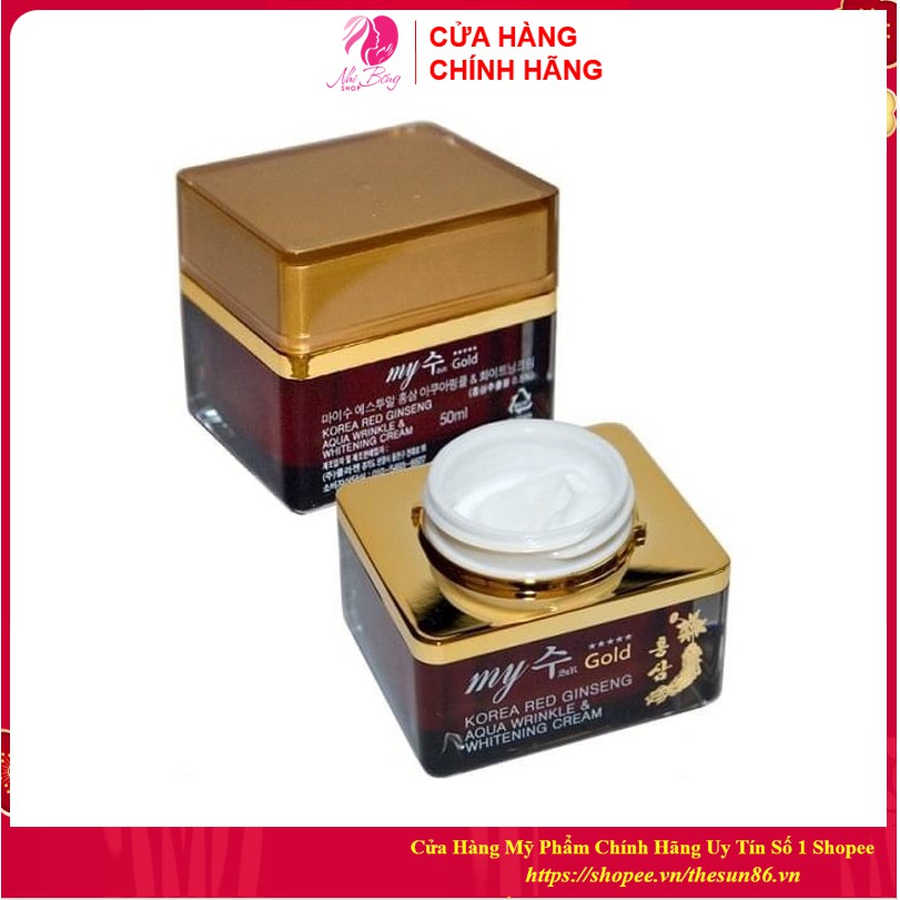 Kem nhân sâm - Kem trắng da chiết xuất nhân Sâm Ngày và Đêm My Gold 50ml [Chính Hãng Hàn Quốc] | BigBuy360 - bigbuy360.vn