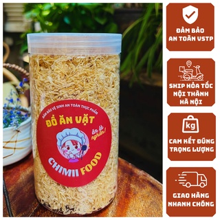 Đồ ăn vặt chà bông gà nhà làm cao cấp chimii khối lượng 300g