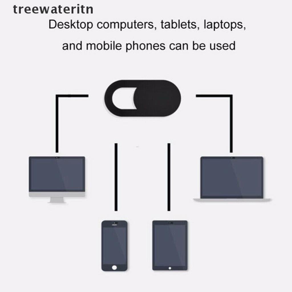 Bộ 5 Miếng Dán Bảo Vệ Webcam Bằng Nhựa Cho Laptop / Điện Thoại | BigBuy360 - bigbuy360.vn