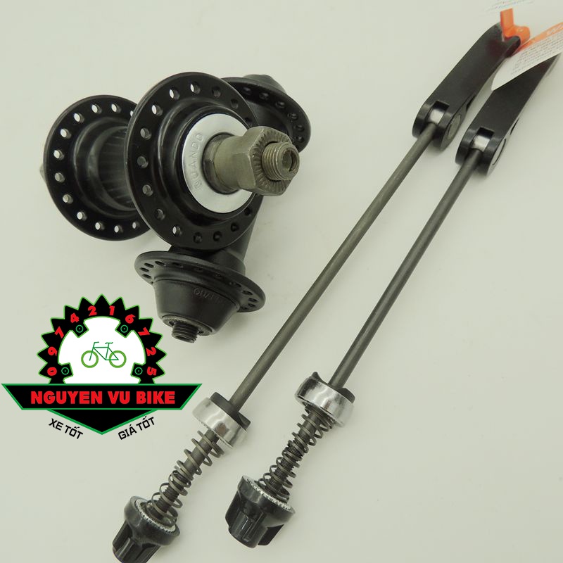 Đùm xe đạp, moayo nhôm xe thể thao phanh u, líp vặn 32, 36 lỗ