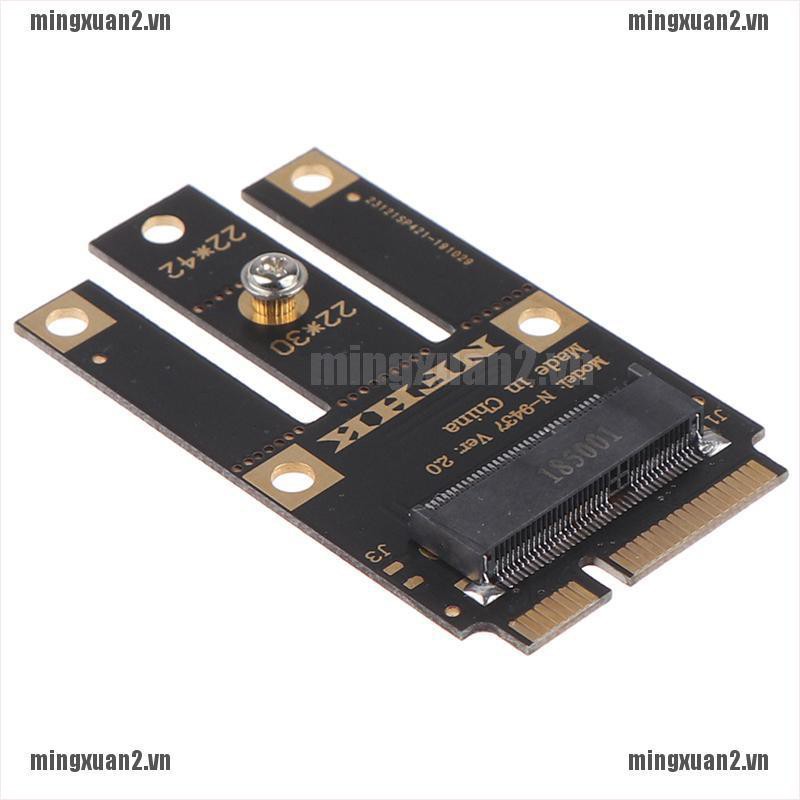 Card Chuyển Đổi Ming M.2 Ngff Sang Mini Pci-E (Pcie + Usb)