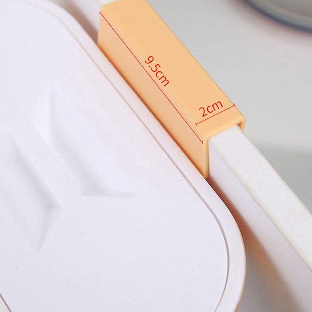 Giá Đỡ Túi Rác 4 Màu Gắn Cửa Tủ Tiện Lợi