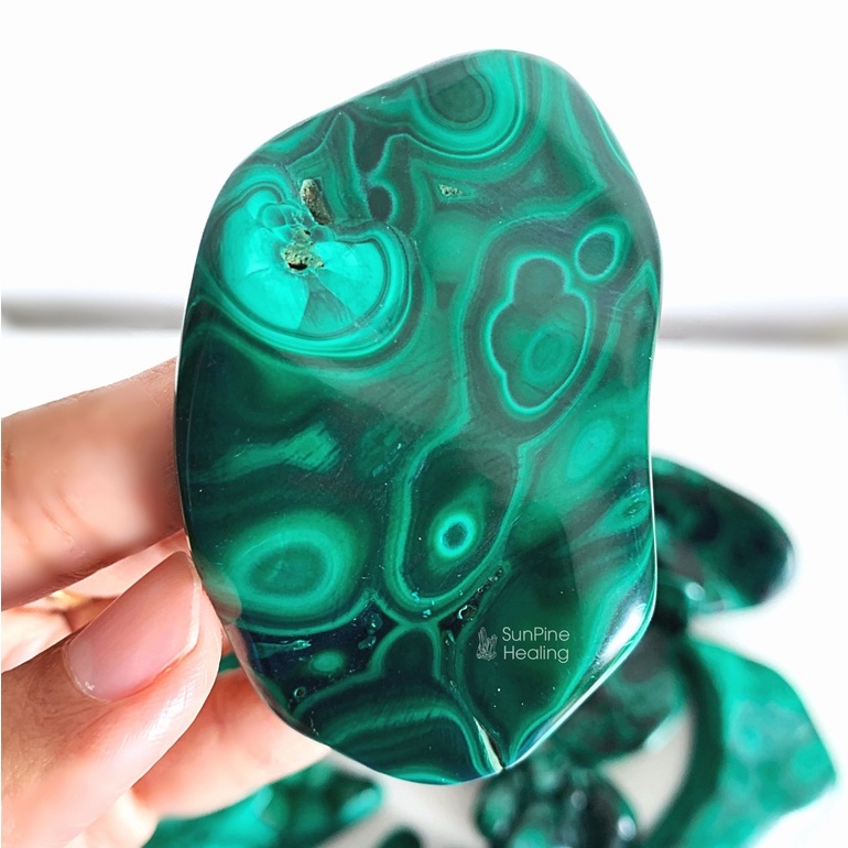 Đá Khổng Tước  - Malachite | Đá thiên nhiên, thanh tẩy