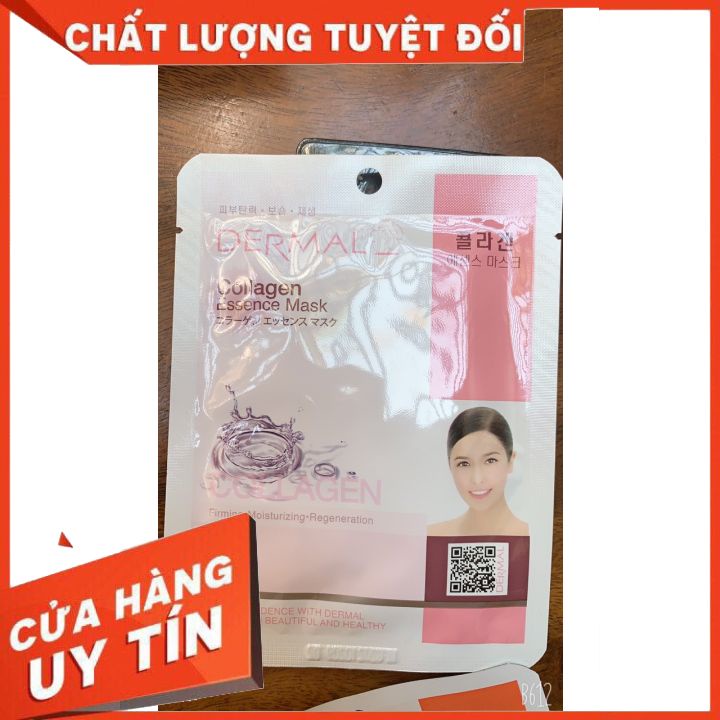 [CHÍNH HÃNG]Mặt nạ dưỡng da Dermal Hàn Quốc 23g | Nhiều màu | Mặt nạ Hàn Quốc dưỡng trắng da ,ngừa lão hóa,se khít chân