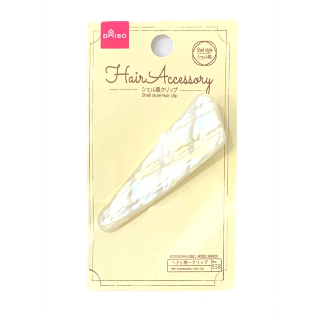 Daiso Kẹp tóc kiểu vỏ sò số 58