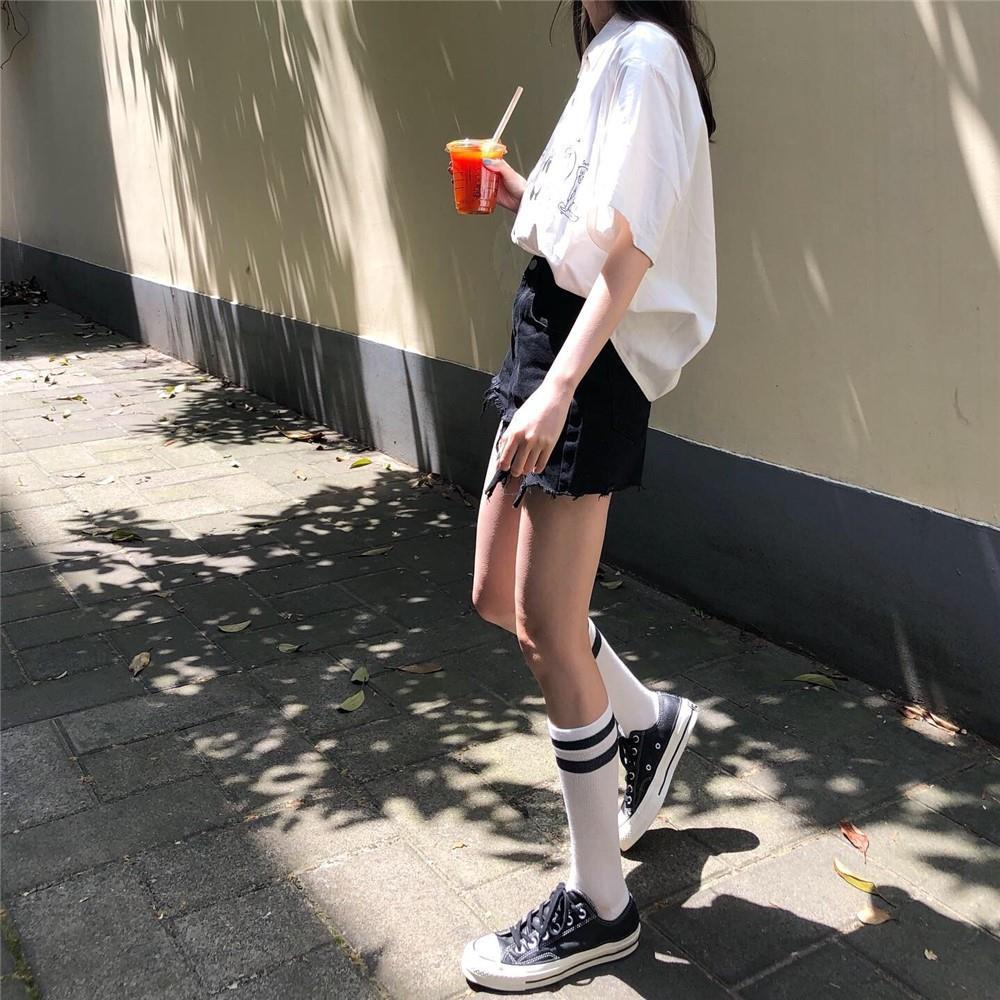 Áo Sơ Mi Polo Tay Ngắn Dáng Rộng In Họa Tiết Hoạt Hình Thời Trang Cho Nữ áo sơ mi tay ngắn họa tiết nam ngắn tay áo sơ mi trắng