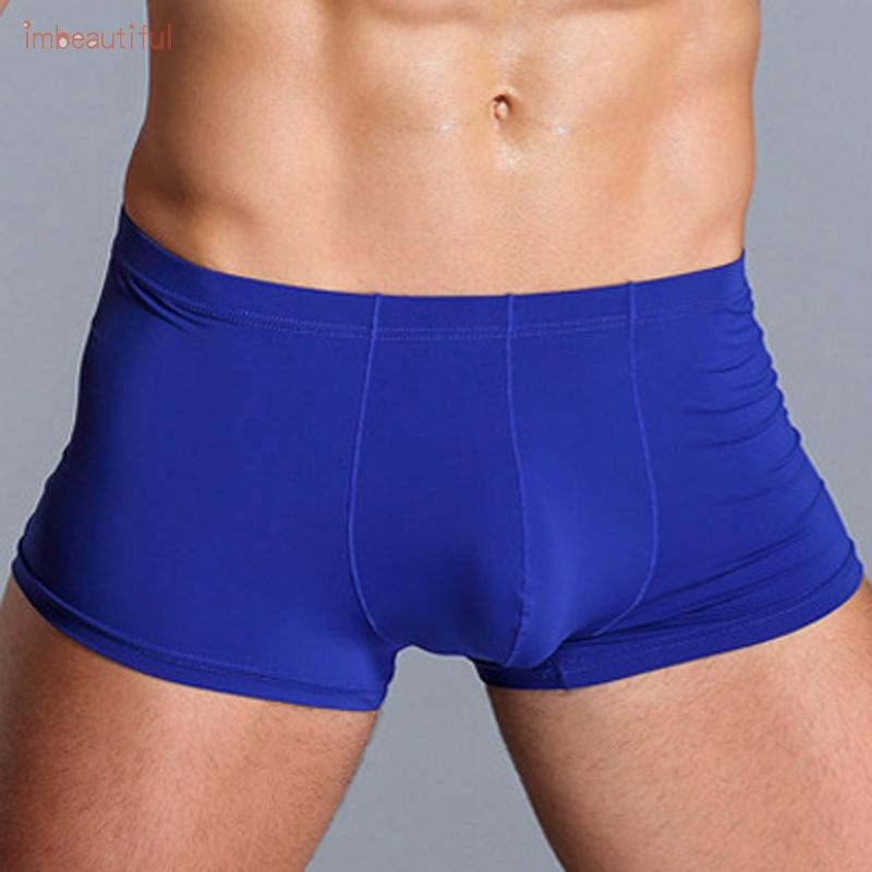 Quần lót boxer vải lụa lạnh cho nam giới