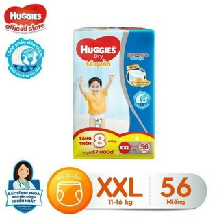 Tã quần huggies mẫu mới m76/l68/xl62/xxl56