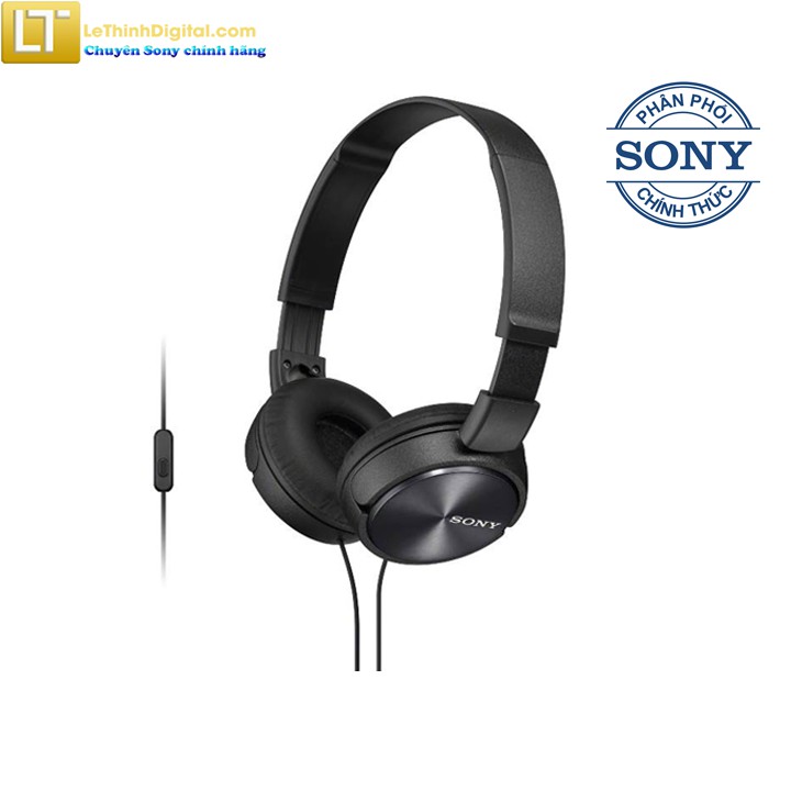 Tai nghe Sony MDR-ZX110AP (Đen) | Hãng phân phối | Bảo hành chính hãng 12 tháng toàn quốc