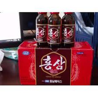 bộ 10 chai nước sâm hàn quốc