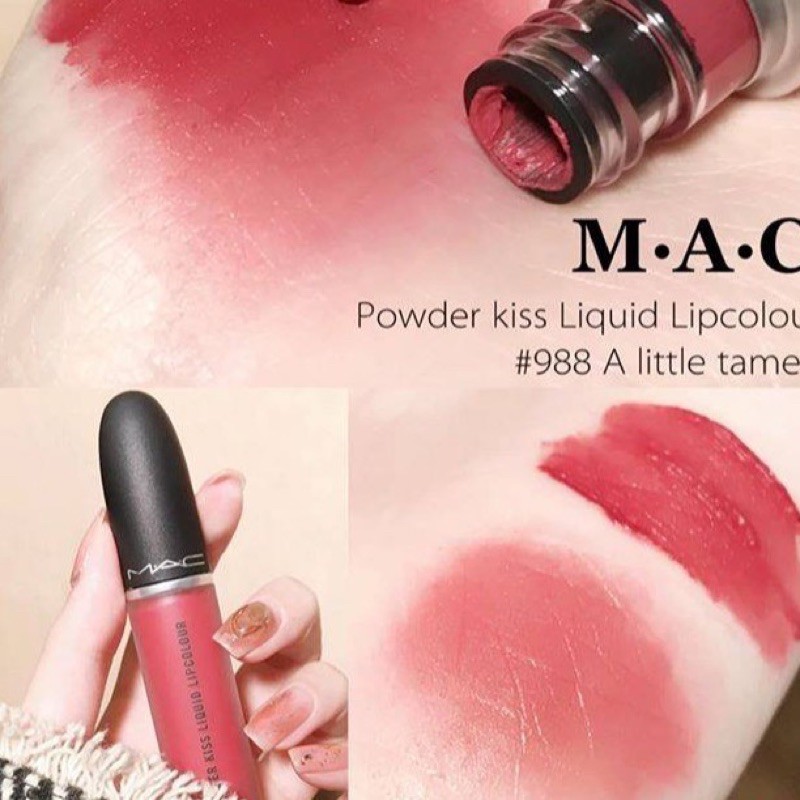 Son kem Mac powder kiss liquid mới nhất