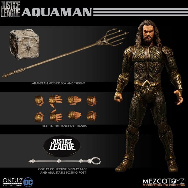 Mô hình Mezco chính hãng - Aquaman