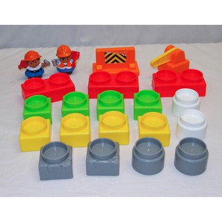 95% Đồ chơi 20 khối ráp hình Mattel Little People