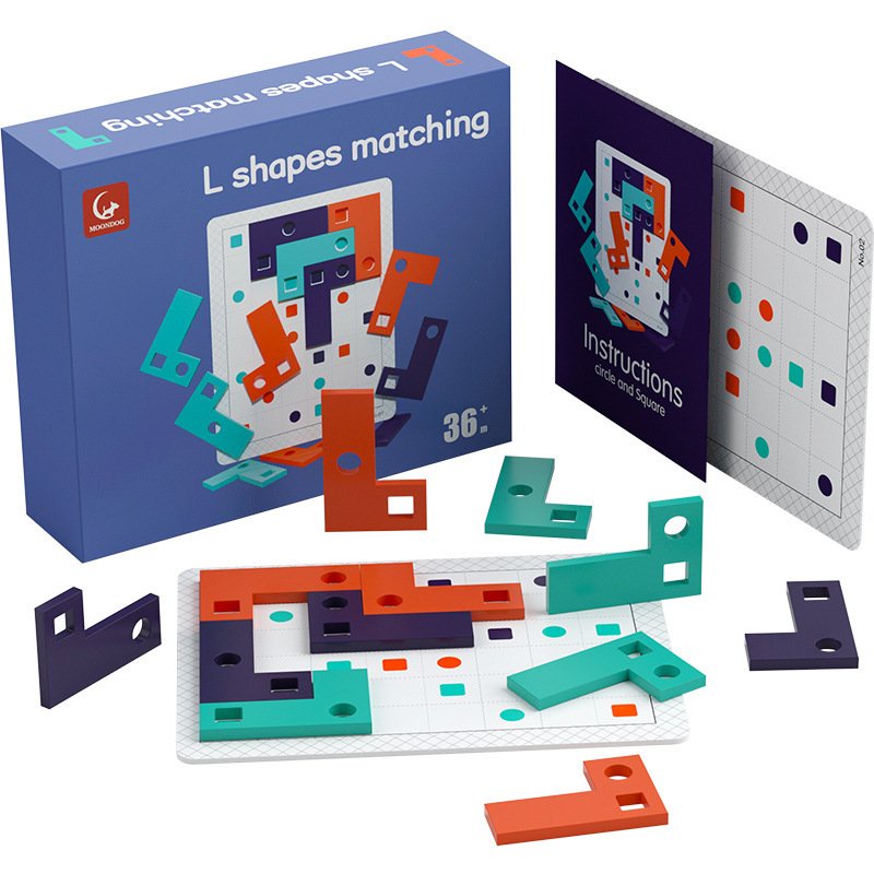 Bộ Đồ Chơi Ghép Hình Chữ L Xịn Sò, Nhiều Cách Lắp Nhiều Cách Chơi