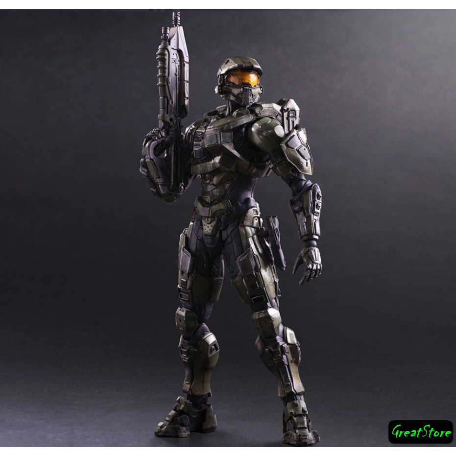 ( HÀNG CÓ SẴN ) MÔ HÌNH NHÂN VẬT Master Chief  trong HALO PA FIGMA CỬ ĐỘNG ĐƯỢC 26cm PAK