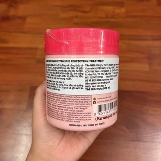 Kem Ủ Tóc Hấp Dầu Dcash Intouch Vitamin E Perfecting Treatment 500ml
