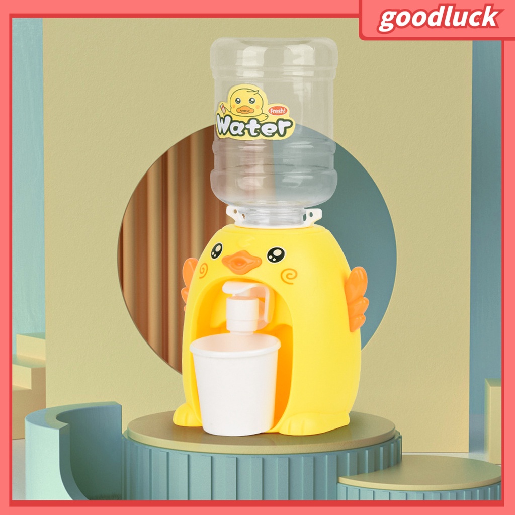 Bình uống nước hình vịt con DIY nhiều màu sắc dành cho nhà búp bê