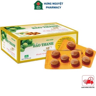 Viên ngậm Bảo Thanh không đường hộp 20 vỉ