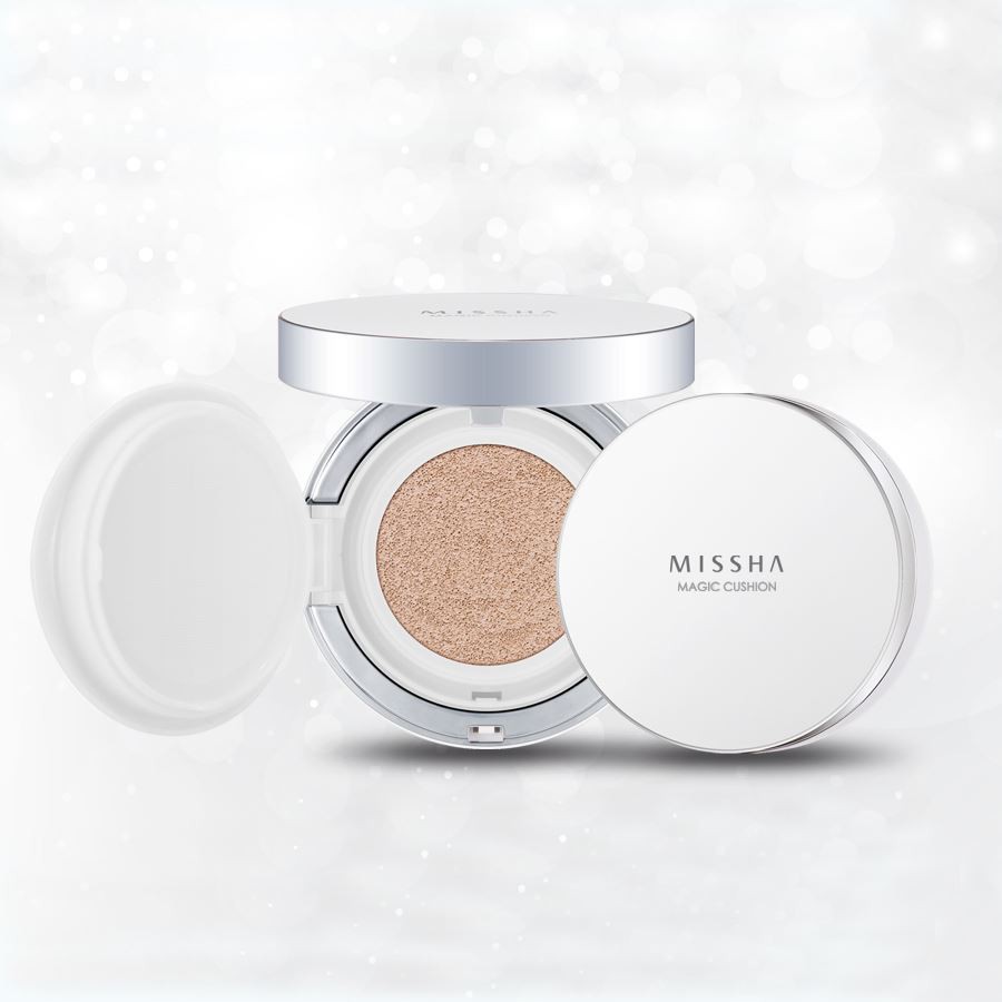 Phấn nước che khuyết điểm kiềm dầu Missha M Magic Cushion SPF 50+ PA+++ 15g