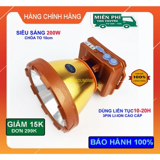 Đèn pin đội đầu suncessa k25 2,55w kín nước đèn đeo đầu đi rừng soi ếch dã ngoại tiện lợi