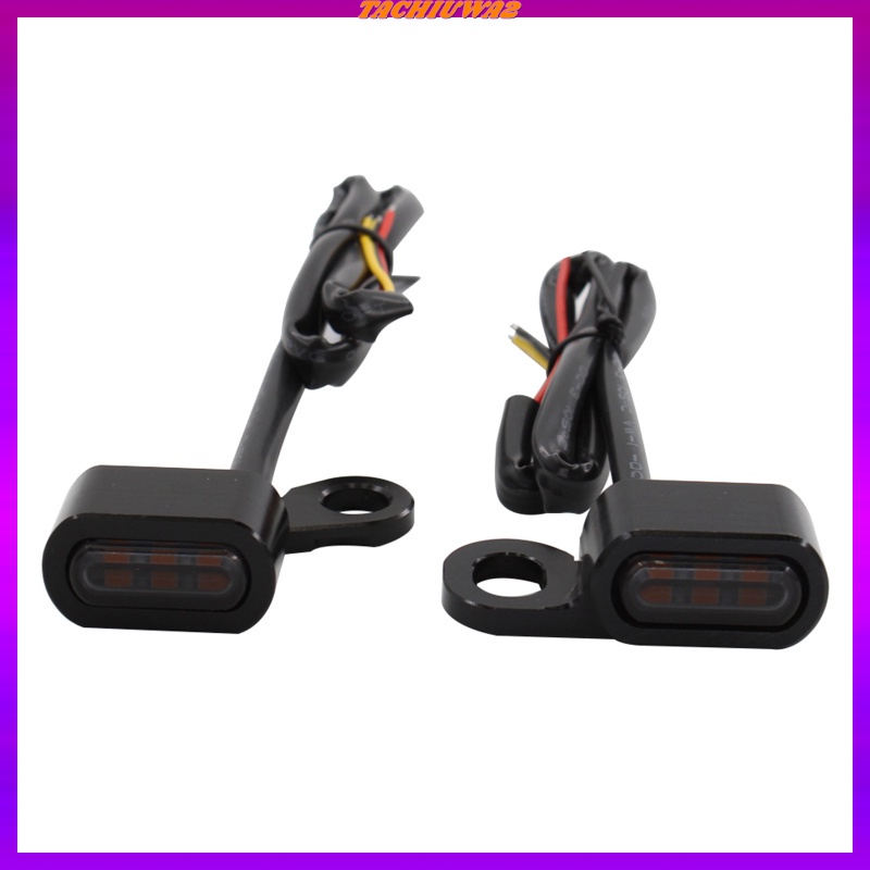 Đèn Xi Nhan Tachiuwa2 Màu Đen Cam Cho Xe Harley Softails Dynas