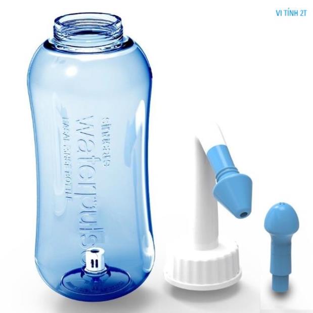 ( Hỏa tốc TpHCM) Bình rửa mũi Waterpulse vệ sinh viêm mũi viêm xoang [Chính Hãng ]