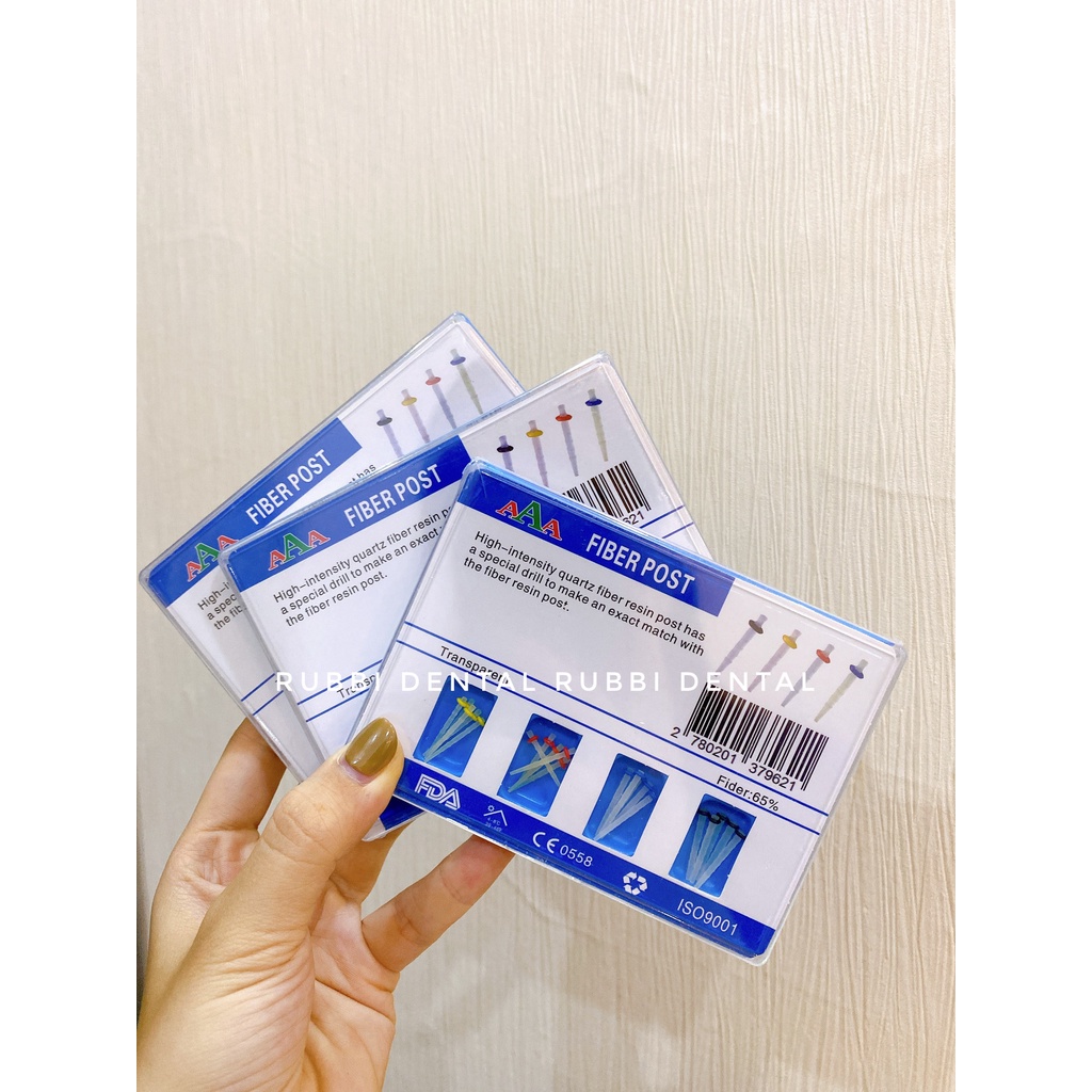 Chốt thuỷ tinh tạo cùi hàng chuẩn loại 1 đảm bảo chất lượng dùng trong nha khoa