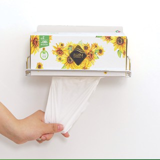 Giá để hộp giấy ăn dán hít