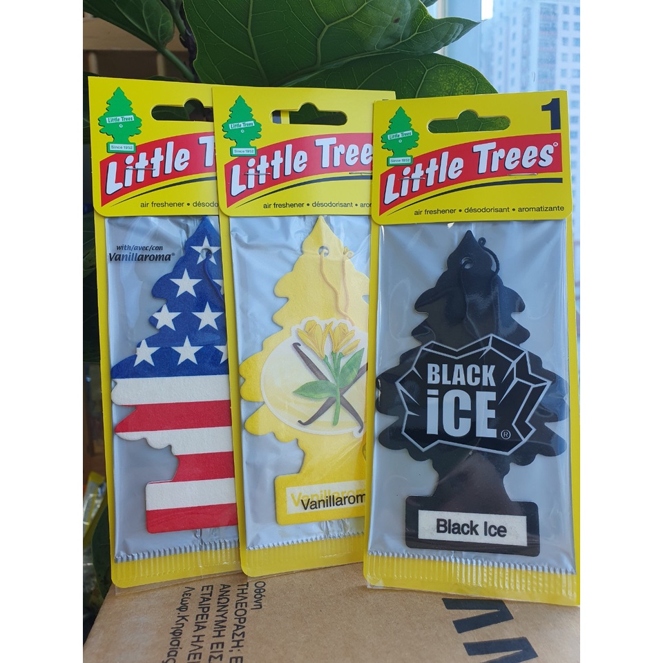 Lá thông thơm khử mùi LITTLE TREES Mỹ / Cây Thông Thơm Phòng