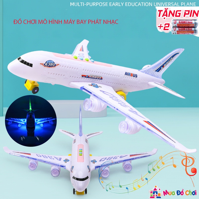 Đồ Chơi Máy Bay Phát Nhạc Dành Cho Các Bé