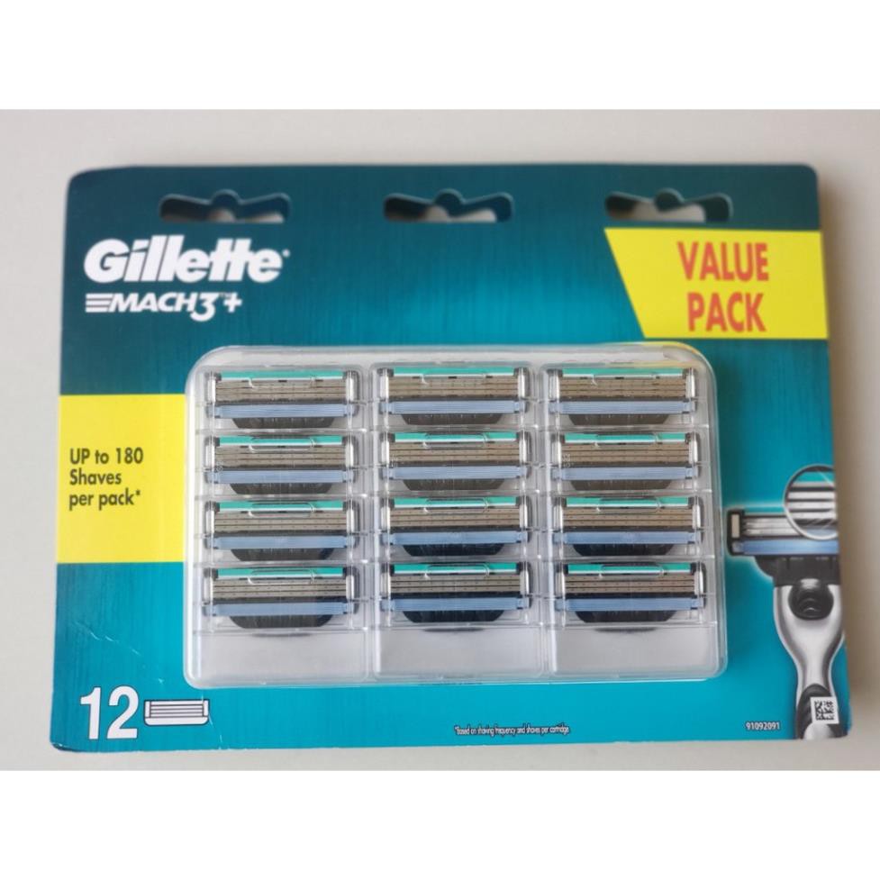 Hộp 8 lưỡi dao cạo râu Gillette Mach 3