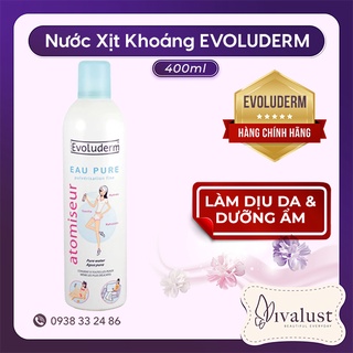 [Chính hãng] XỊT KHOÁNG EVOLUDERM 400ML