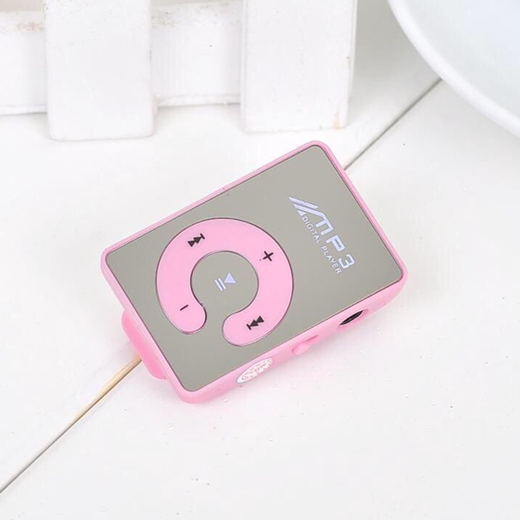 Máy Nghe Nhạc MP3 Dạng Kẹp Hỗ Trợ Thẻ Nhớ TF Cho Thể Thao