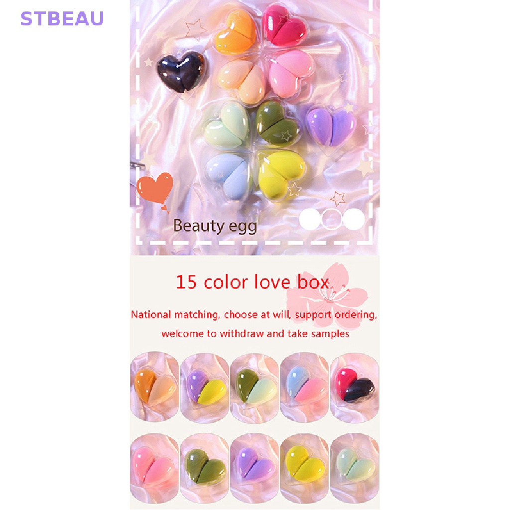 Set 2 Mút Trang Điểm Hình Trứng Làm Đẹp Tiện Dụng